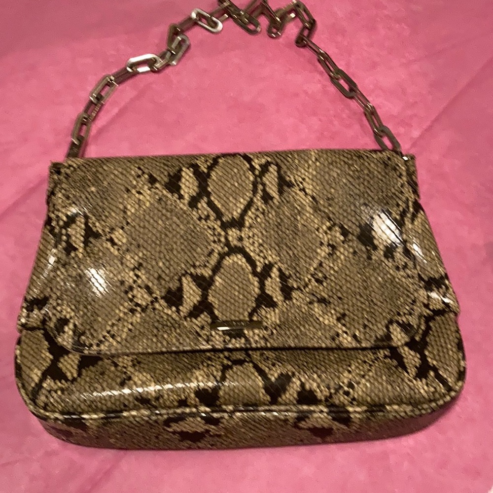 Nine West Faux Snake Skin Bag